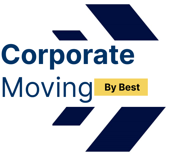 Corporate moving logo